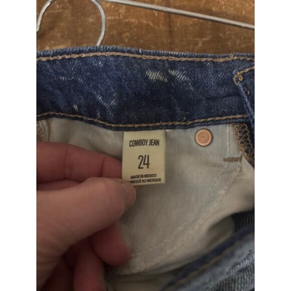 BDG Urban Outfitters Cowboy Jeans Size 24 Bootcut Medium Wash - Picture 3 of 7